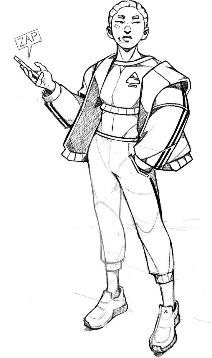 NoGood work in progress sketch 007