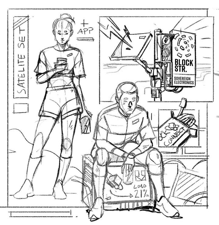 NoGood work in progress sketch 030