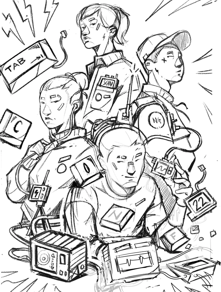 NoGood work in progress sketch 016