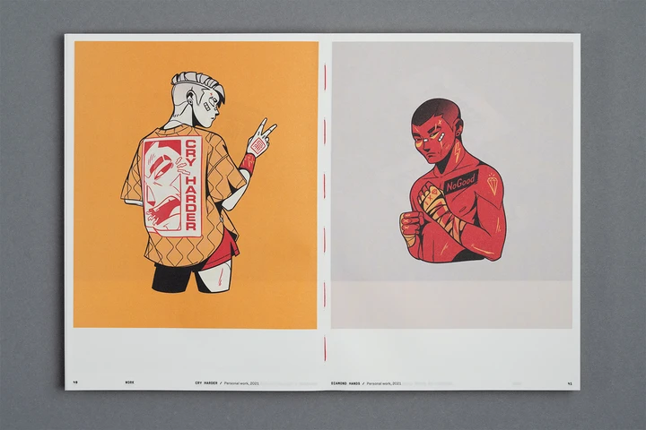 Spread from the NoGood Book