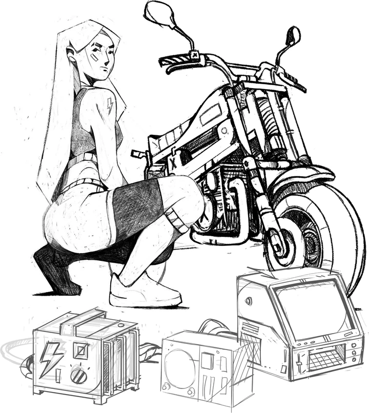 NoGood work in progress sketch 002