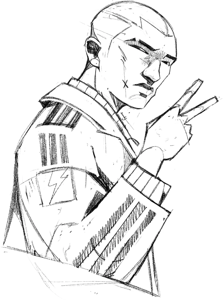 NoGood work in progress sketch 001