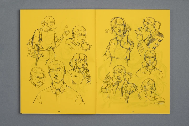 Spread from the NoGood Book