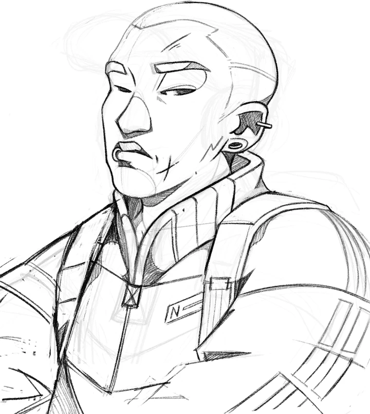 NoGood work in progress sketch 008