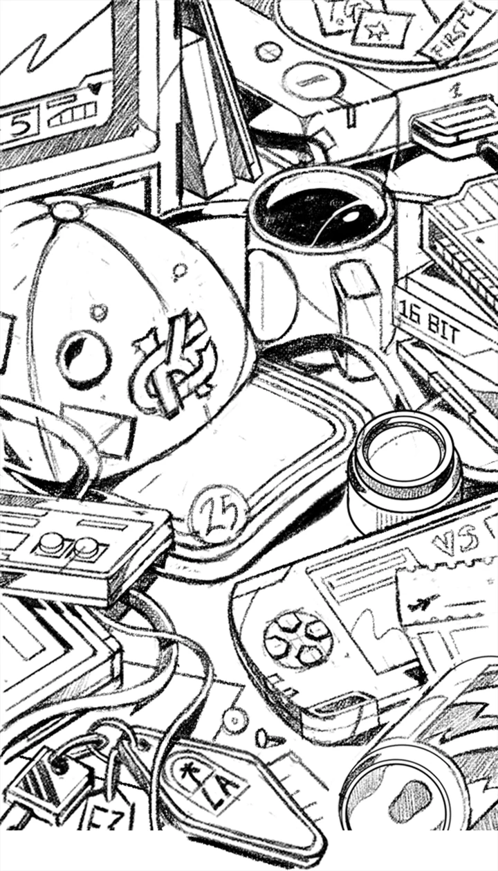 NoGood work in progress sketch 032